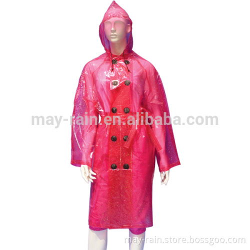 plastic Adult rainwears